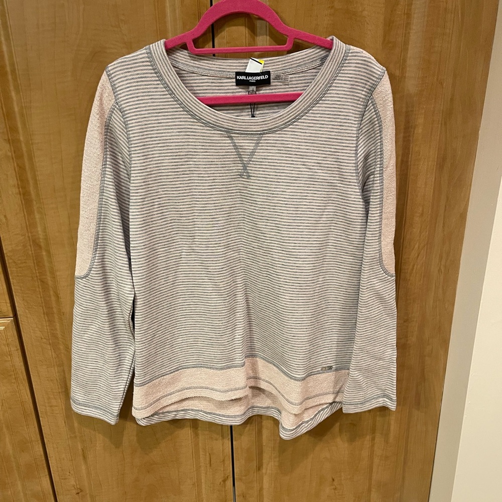 NWT Karl Lagerfeld Crew Neck